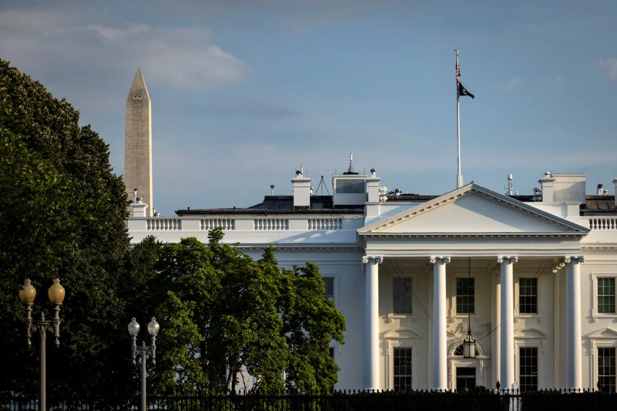 The White House on July 21, 2024. (Samuel Corum/AFP via Getty Images)