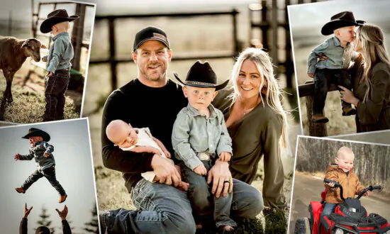 Parents Move Out of the City to Raise Old-Fashioned Kids—Now Their Toddler Drives a Mini Tractor to Help With Farm Chores