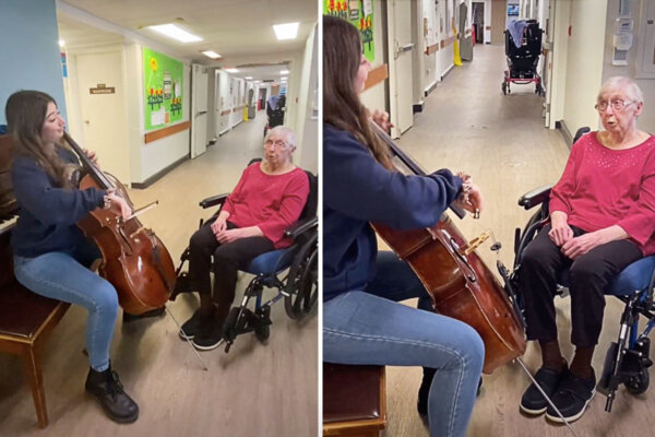 Grandma Has Dementia but When Her Granddaughter Plays Her Favorite Songs on the Cello—Her Reaction Is Amazing