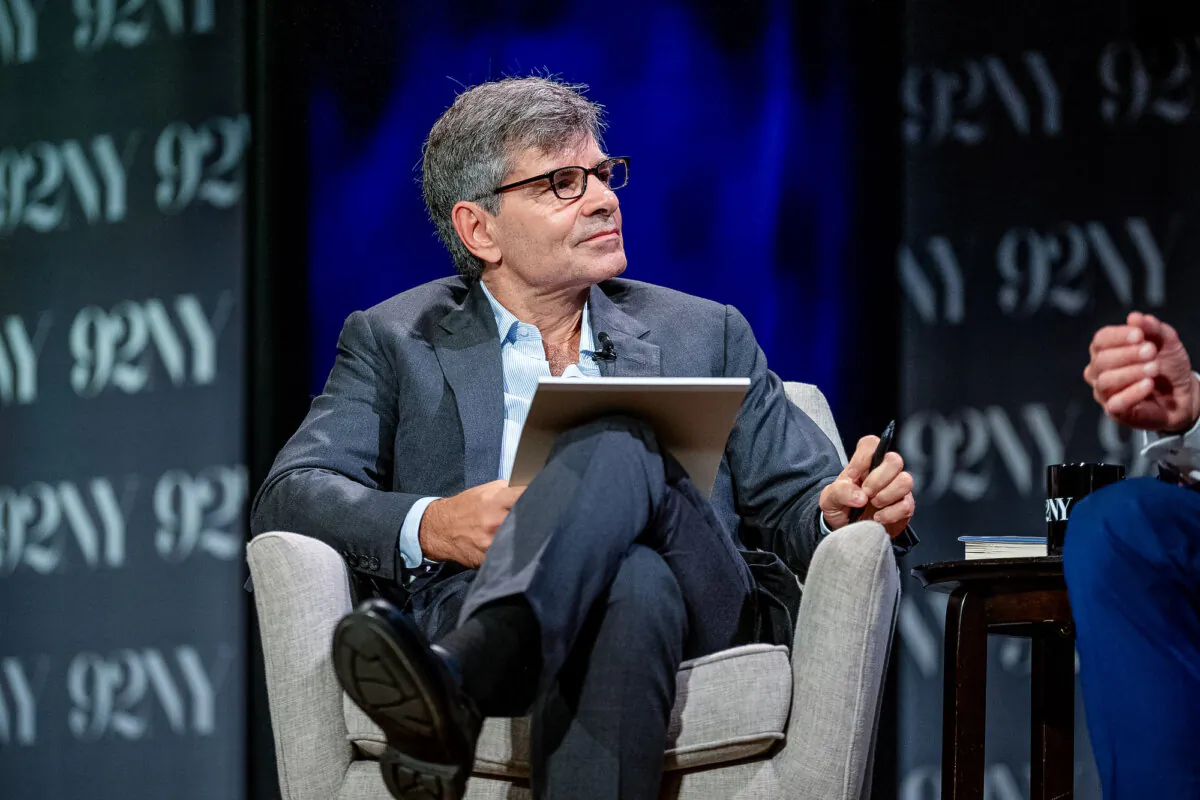 George Stephanopoulos attends an event at The 92nd Street Y, New York in New York City on Sept. 12, 2023. (Roy Rochlin/Getty Images)
