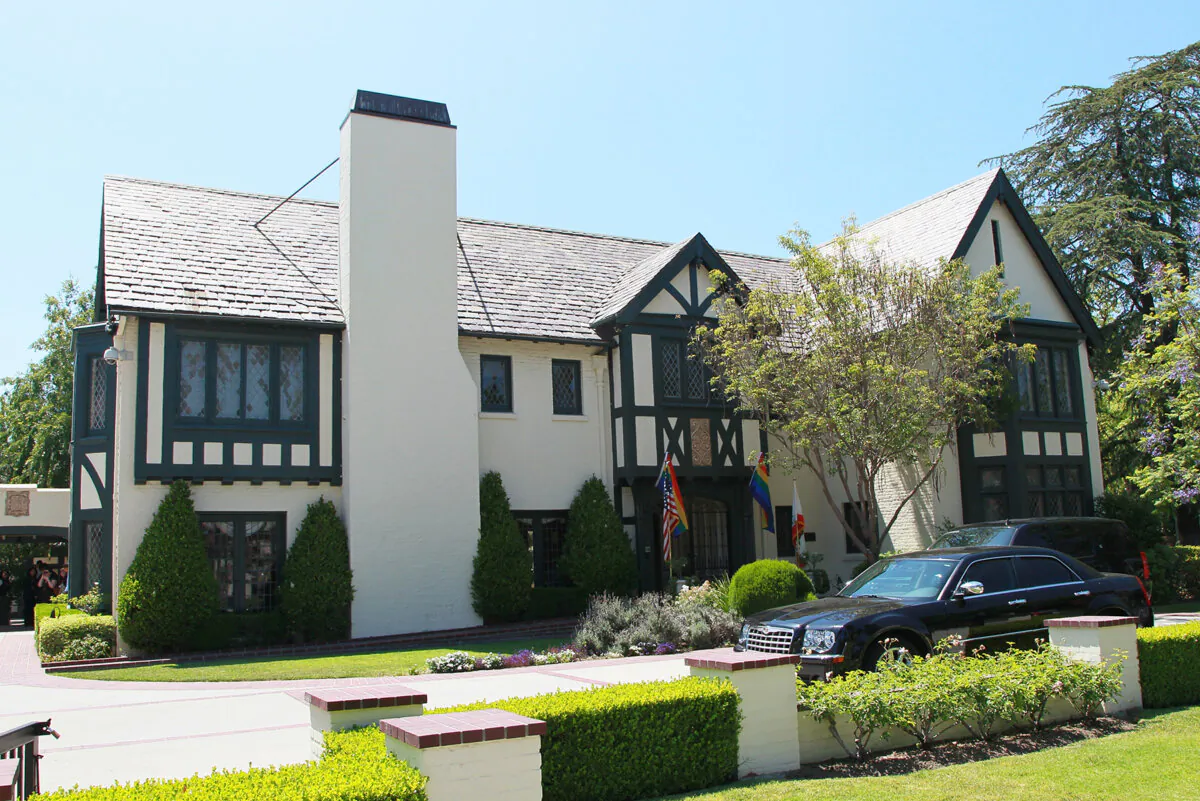 Los Angeles Mayor's official residence Getty House in Los Angeles on June 6, 2010. (David Livingston/Getty Images)