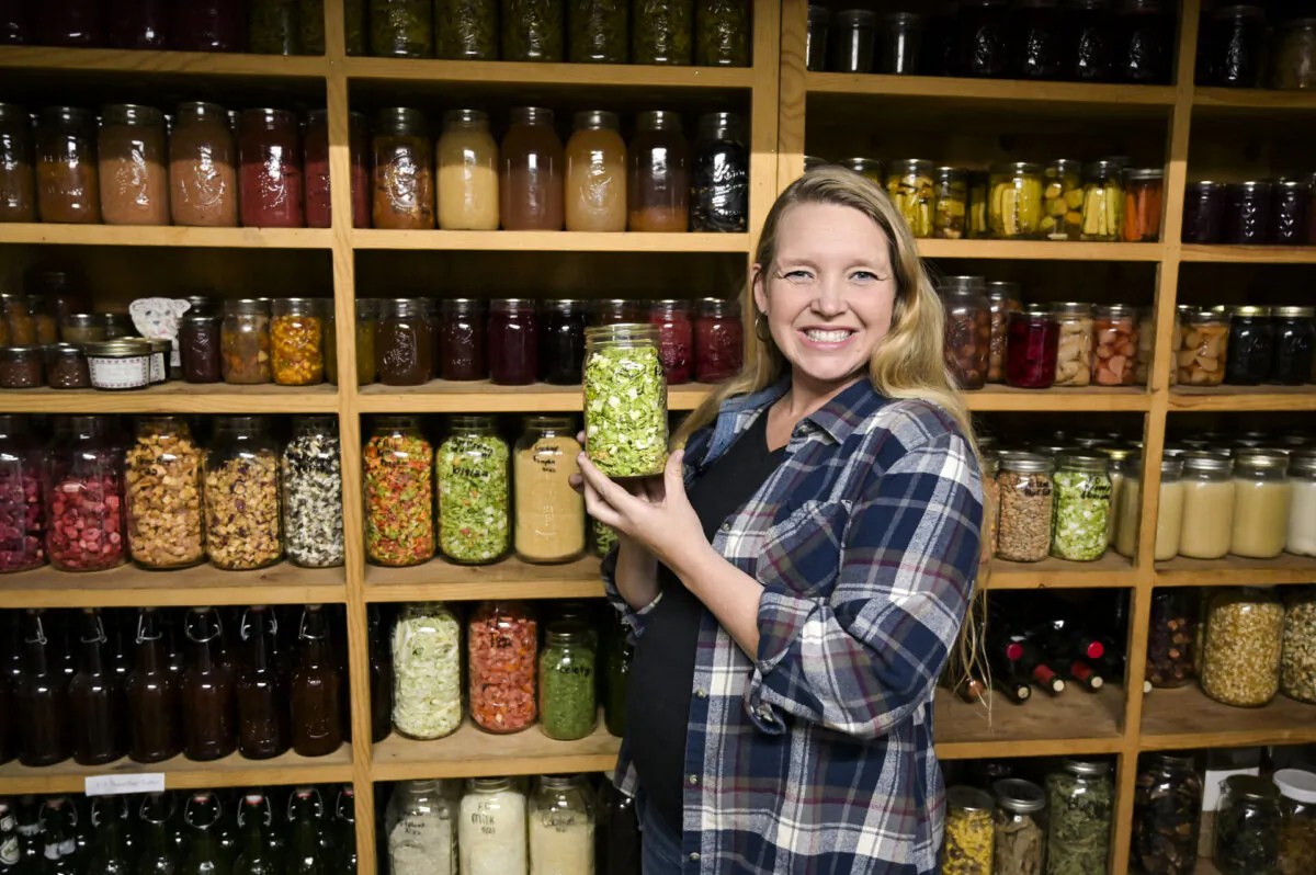Carolyn Thomas sees pressure canning as a great way to preserve her homestead-grown harvest and feed her family good food on a budget. (Courtesy of Homesteading Family)