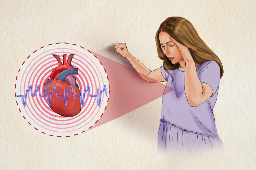 POTS primarily affects young, premenopausal women. (Illustration by The Epoch Times, Shutterstock)