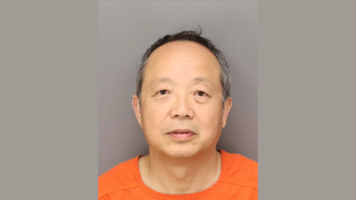 Li Ping, a U.S. citizen originally from China and currently resides in Wesley Chapel, Fla., in a mugshot in Largo, Fla., on July 20, 2024. (Pinellas County Sheriff's Office)