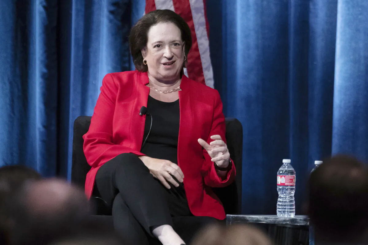Supreme Court Justice Elena Kagan in Sacramento, Calif., on July 25, 2024. (Rich Pedroncelli/AP Photo)