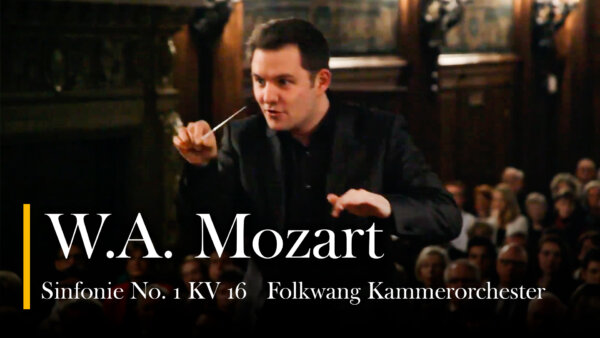 W.A. Mozart: Symphony No. 1 KV 16 | Folkwang Kammerorchester | Johannes Klumpp