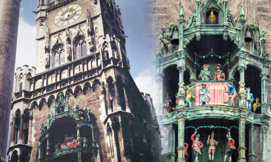 Giant Clocktower Comes Alive Twice a Day With Knights Jousting—But Watch What Happens at the End