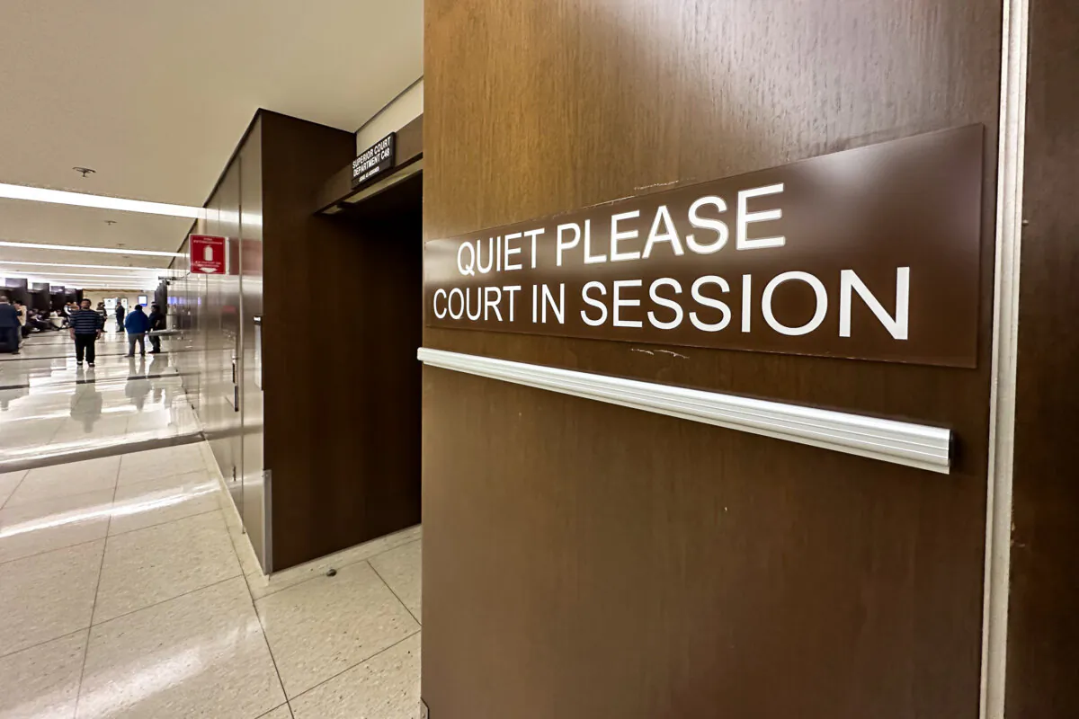 A courthouse on Nov. 17, 2023. (John Fredricks/The Epoch Times)