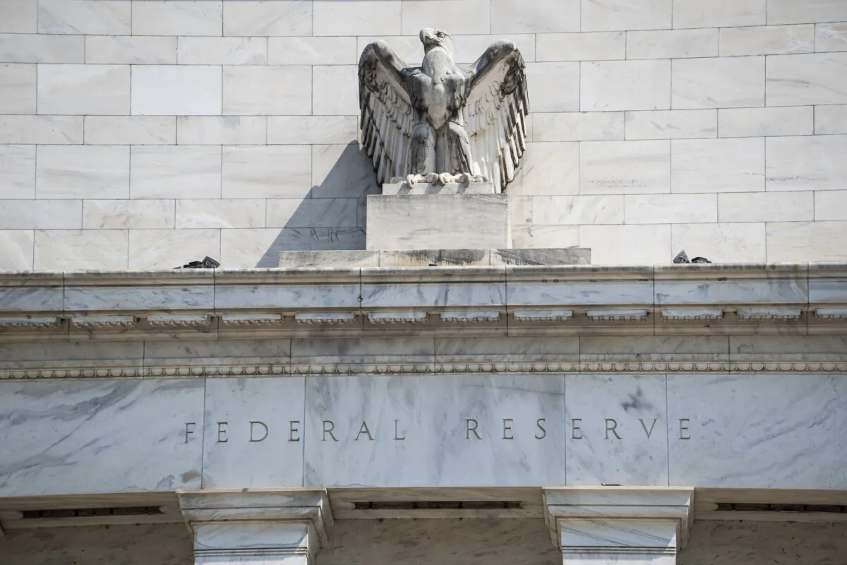 The Federal Reserve Bank in Washington on July 29, 2024. (Madalina Vasiliu/The Epoch Times)