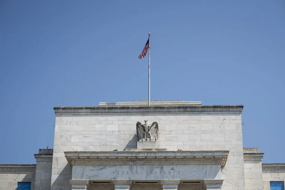 The Federal Reserve Bank in Washington, on July 29, 2024. (Madalina Vasiliu/The Epoch Times)