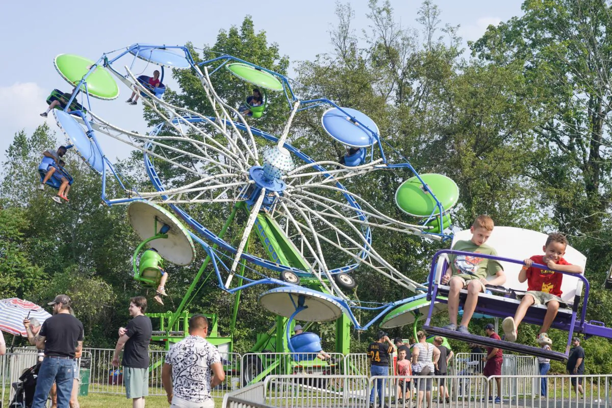 The annual Country Fair in Otisville, N.Y., on July 27, 2024. (Cara Ding/The Epoch Times)