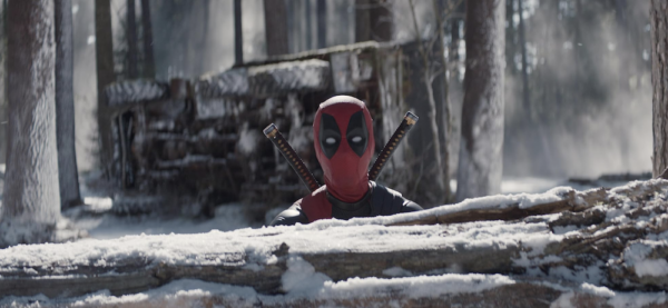 man in red mask in DEADPOOL & WOLVERINE 