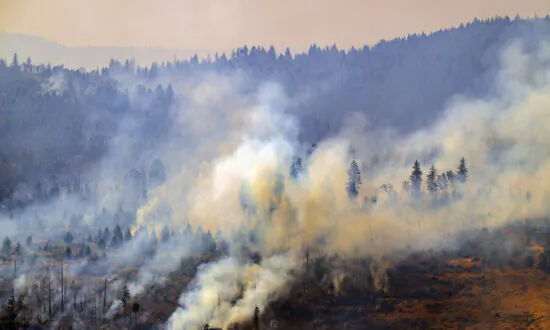 Firefighters Make Progress Against Massive Blaze in California