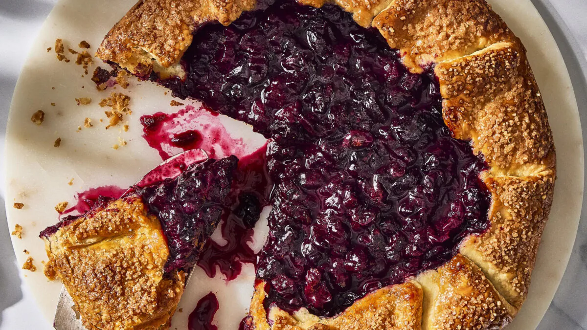 A rough puff pastry is the best choice for the crust. (Beth Fuller/TNS)