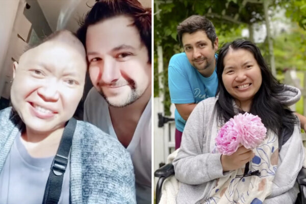 'I Never Gave up on Her': Husband Quits Job to Become Caregiver for His Wife Disabled After Stroke and Ovarian Cancer