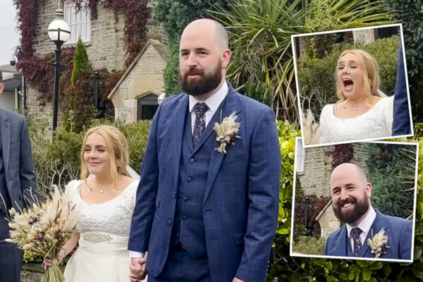 VIDEO: Photographer’s Attempt to ‘Fix the Hair’ Sends Wedding Guests Into Peals of Laughter