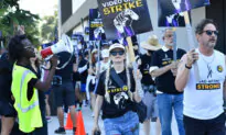 Striking Video-Game Actors Picket at Warner Bros. Studios