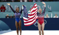 Simone Biles Strikes Gold Again in Women’s All-Around Gymnastics