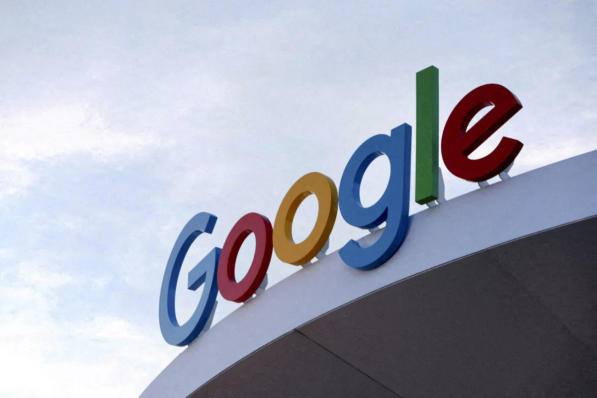 The Google logo in Las Vegas, in a file image. (Steve Marcus/Reuters)