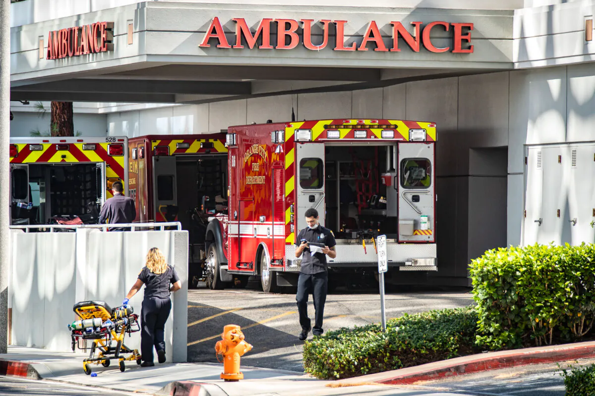 A hospital in Southern California in a file photo. (John Fredricks/The Epoch Times)