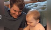 Baby Says ‘Mama’ as First Word After Reading Book About Dads