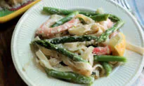 Summery Asparagus, Pecorino, and Lemon Tagliolini Invites You Into the ‘Monday Pasta Club’