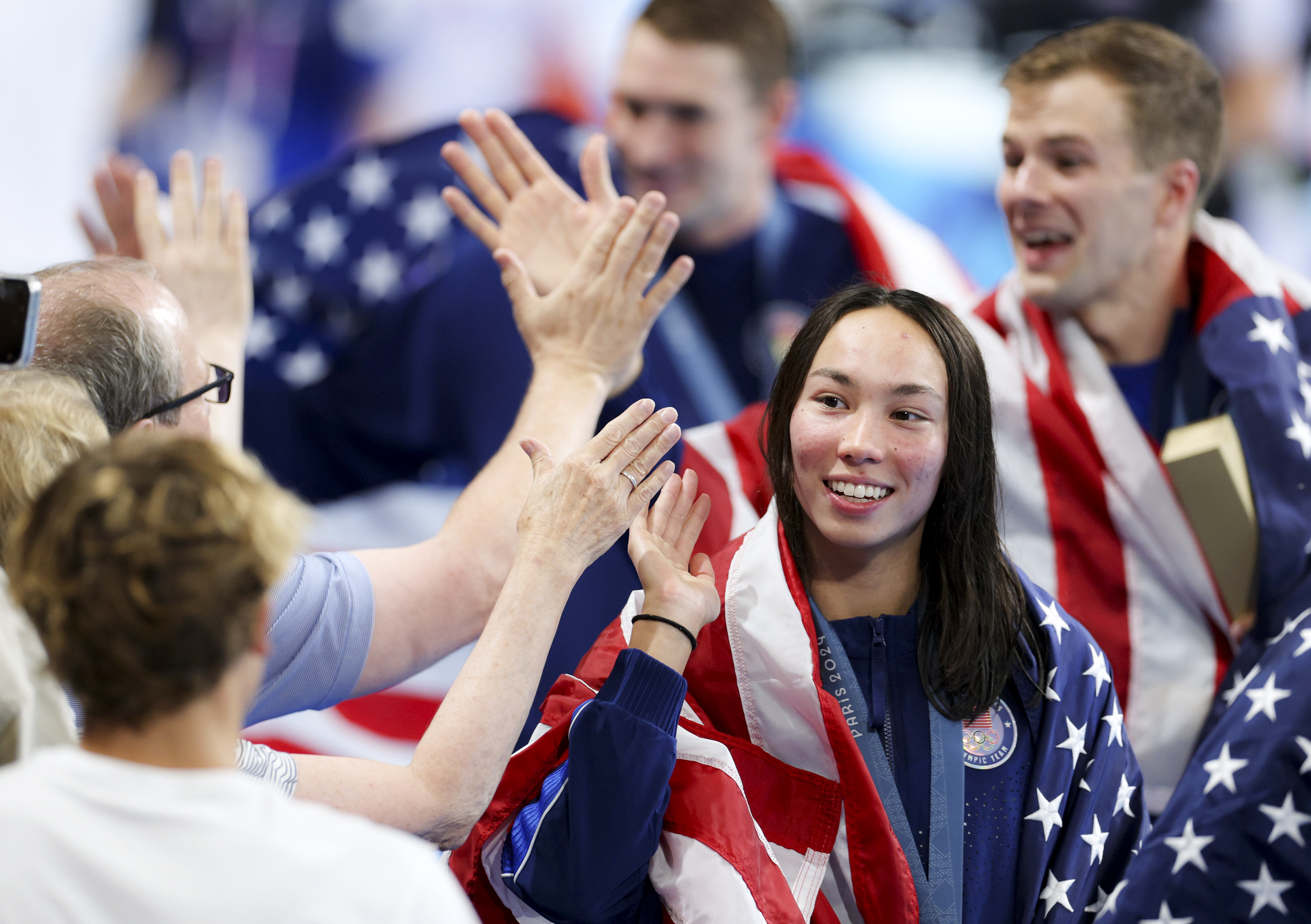 Paris Olympics Day 8: USA Shatters World Record in Mixed Medley Relay, Wins Gold