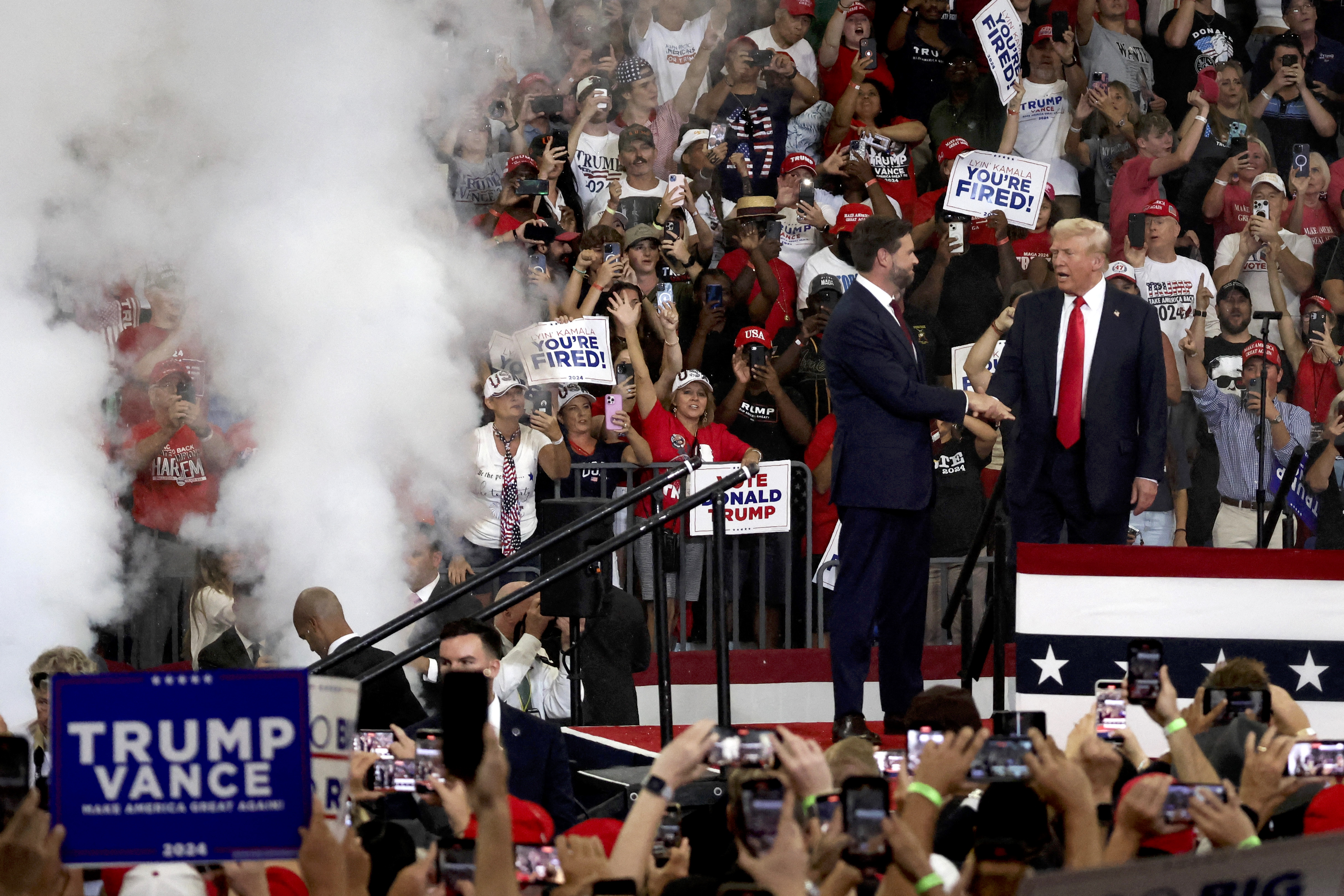 Trump, Vance Rally in Atlanta | EpochTV