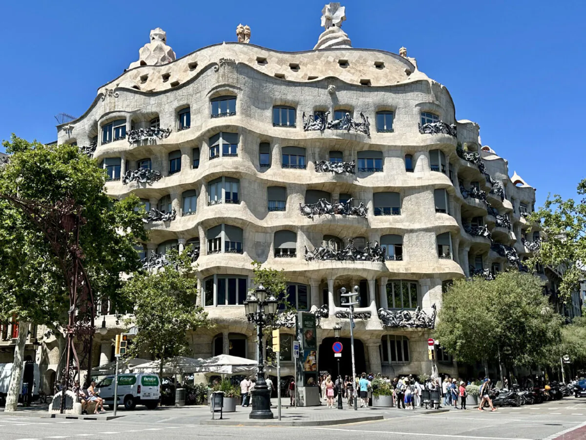 Casa Mila was Antoni Gaudi's last civil architecture project in Barcelona. (Margot Black)