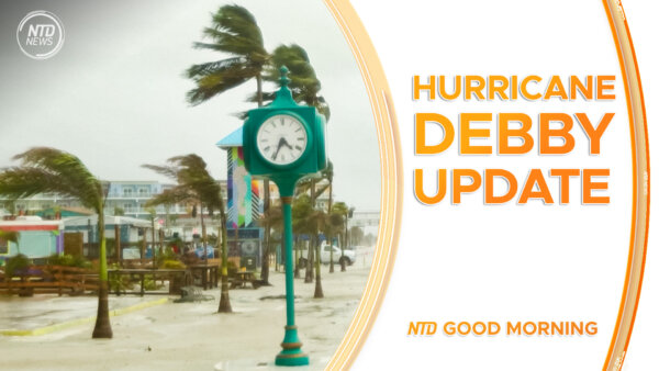 3 States Declare Emergencies for Hurricane Debby; U.S. Ready to Defend Israel From Expected Strike 