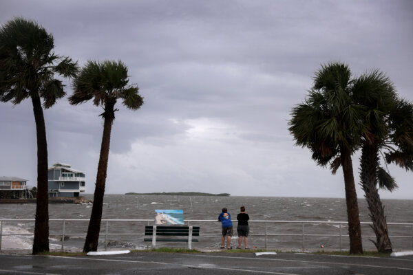 View of Florida After Hurricane Debby Touched Down