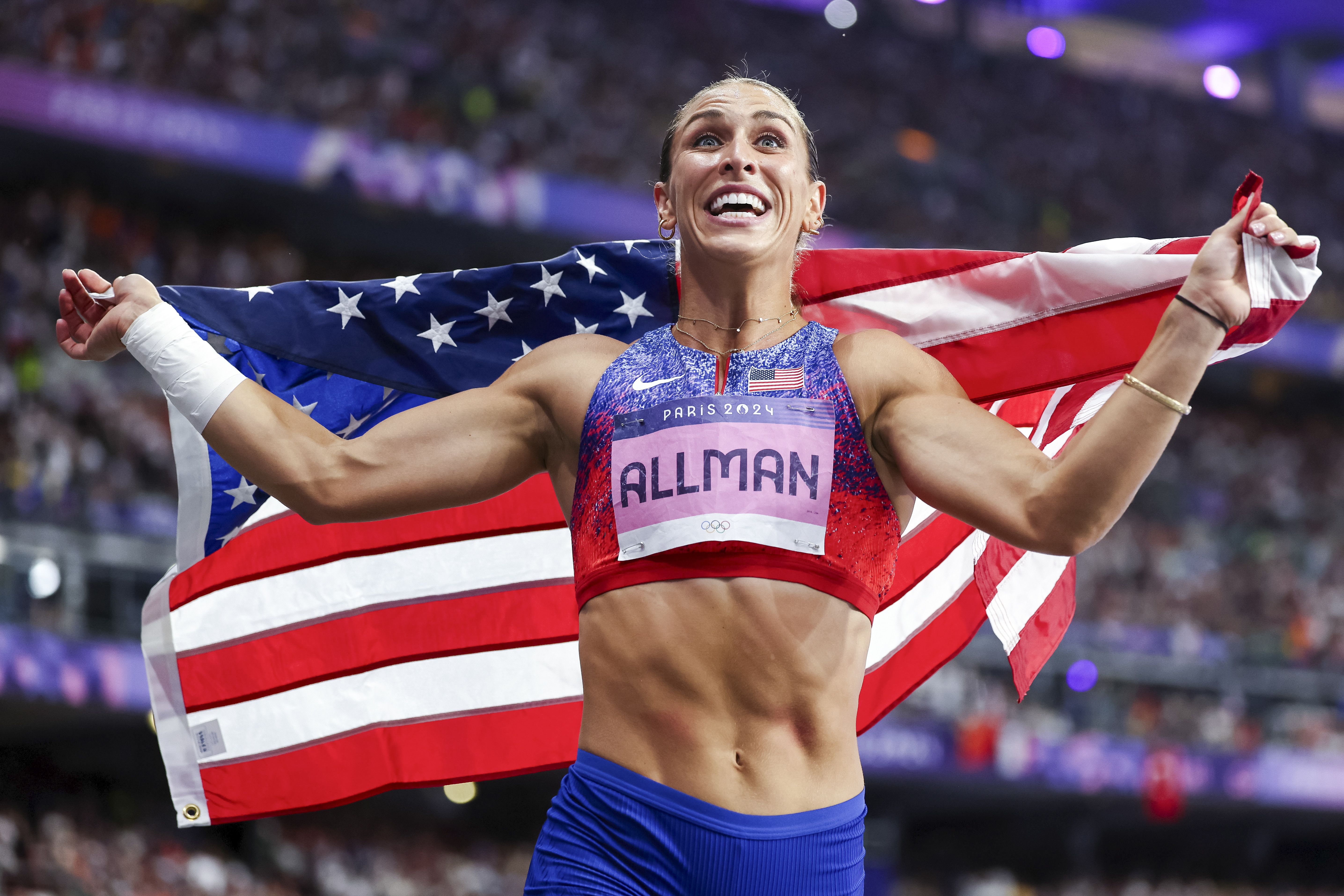 Paris Olympics Day 10: American Valarie Allman Wins Discus Gold; Simone Biles Takes Silver on Floor