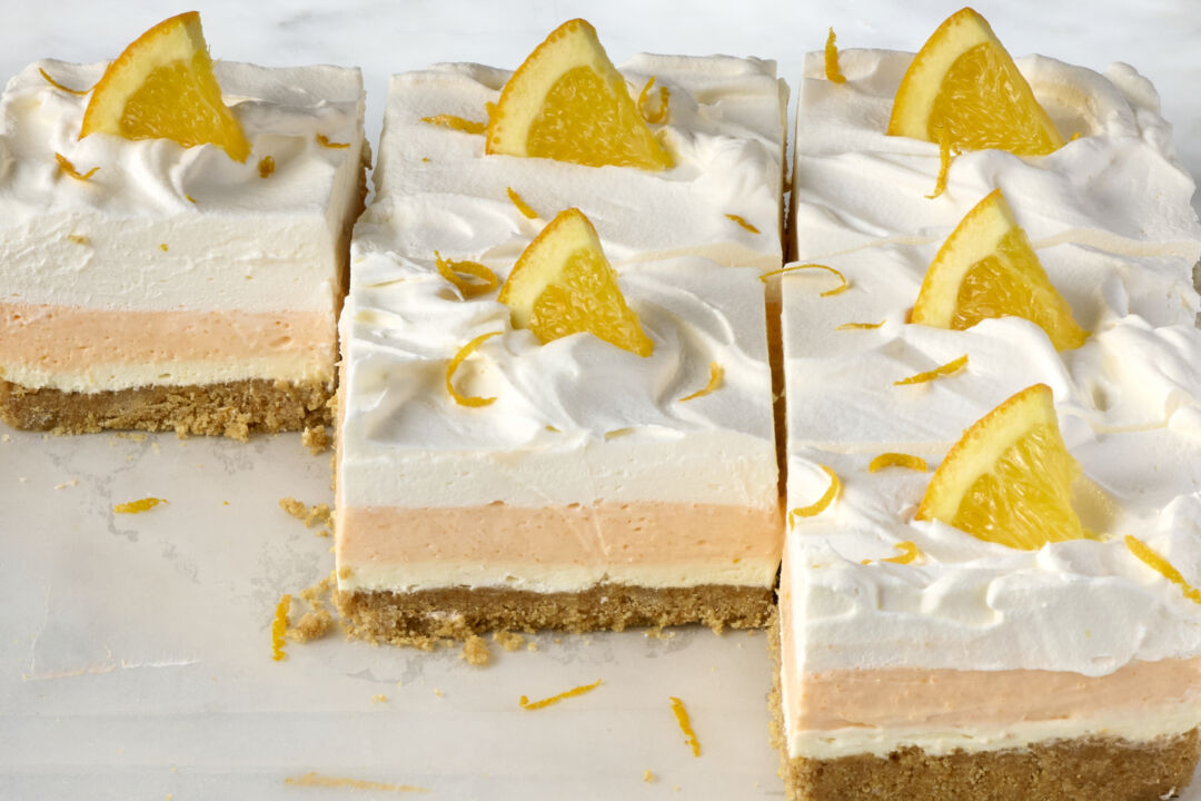 Orange Creamsicle Dream Bars Will Have Everyone Fighting for Seconds