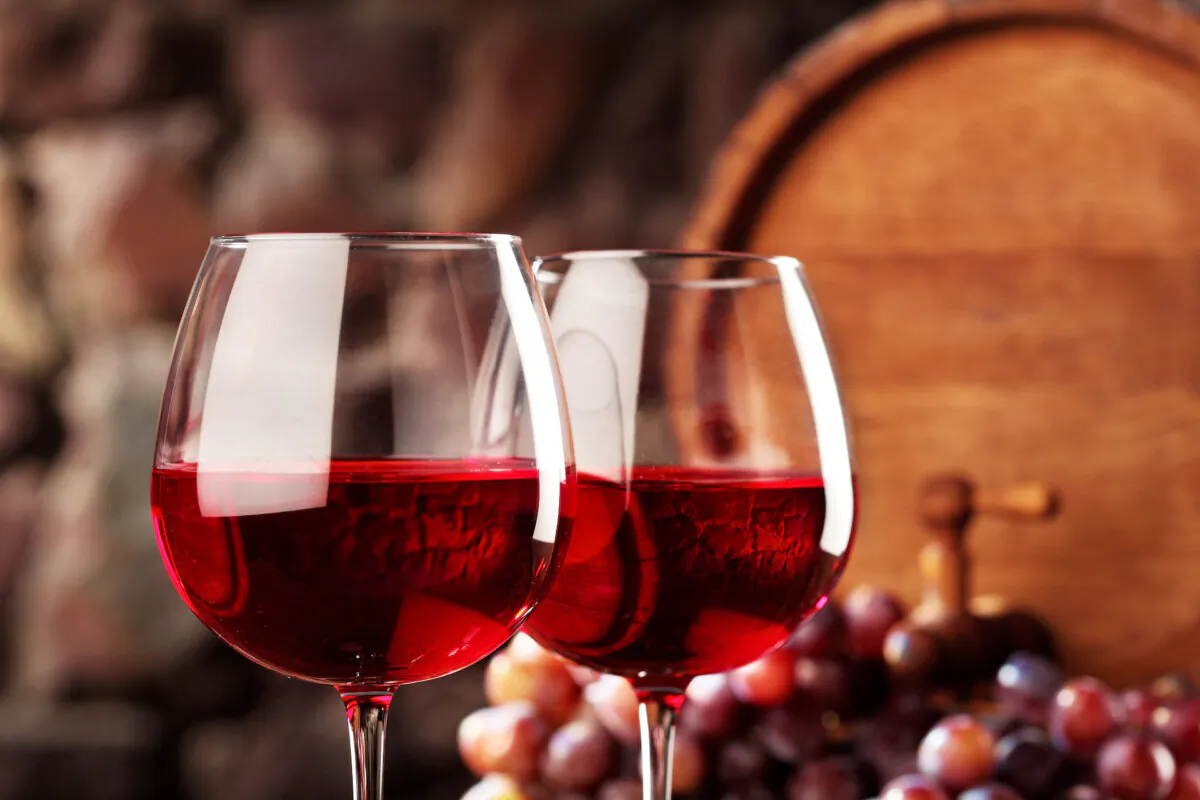 It's hard to tell the quality of wine through the dark bottle. (Vania Zhukevych/Shutterstock)