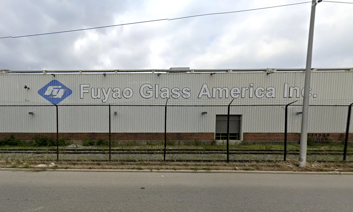 Fuyao Glass America Inc. in Moraine, Ohio, in July 2023. (Google Maps/Screenshot via The Epoch Times)