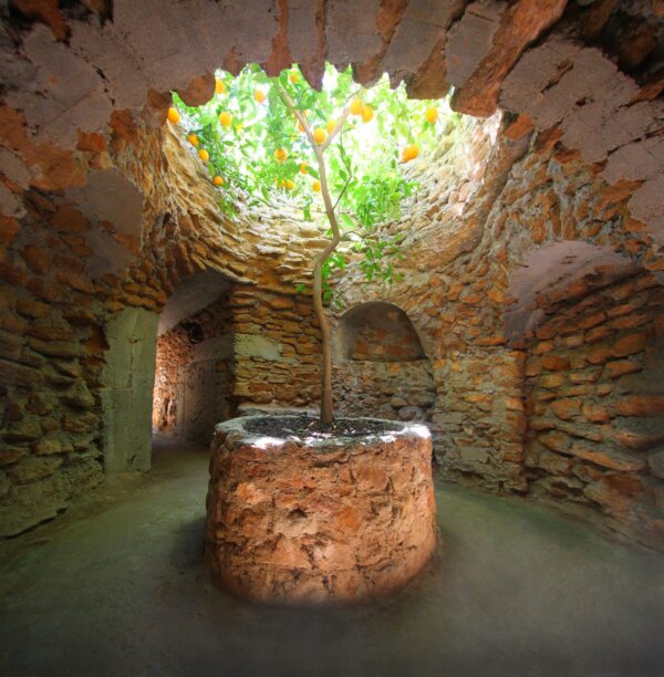 The Chapel Chamber at Forestiere Underground Gardens in Fresno, Calif. (Courtesy of Forestiere Underground Gardens)