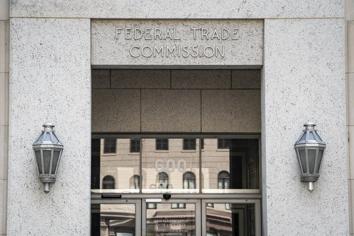 The Federal Trade Commission (FTC) in Washington on Aug. 6, 2024. (Madalina Vasiliu/The Epoch Times)