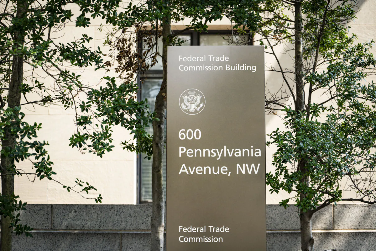 The Federal Trade Commission (FTC) in Washington on Aug. 6, 2024. (Madalina Vasiliu/The Epoch Times)