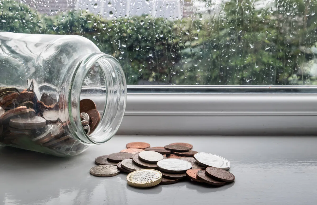 Save the coins you get and you'll be surprised with how it adds up. (Jeanette Teare/Shutterstock)