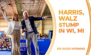 Harris, Walz Stump in Wis., Mich. as Vance Holds Counter-Rallies; Storm Debby Makes 2nd Landfall in SC | NTD Good Morning (Aug. 8)