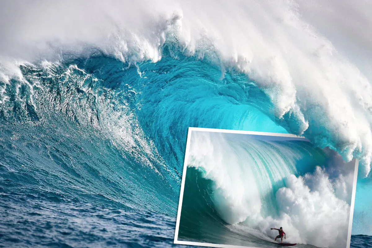 "Blue Crush" by Andrew Shoemaker; (Inset) "Adrenaline Rush"  by Andrew Shoemaker. (Courtesy of Andrew Shoemaker)