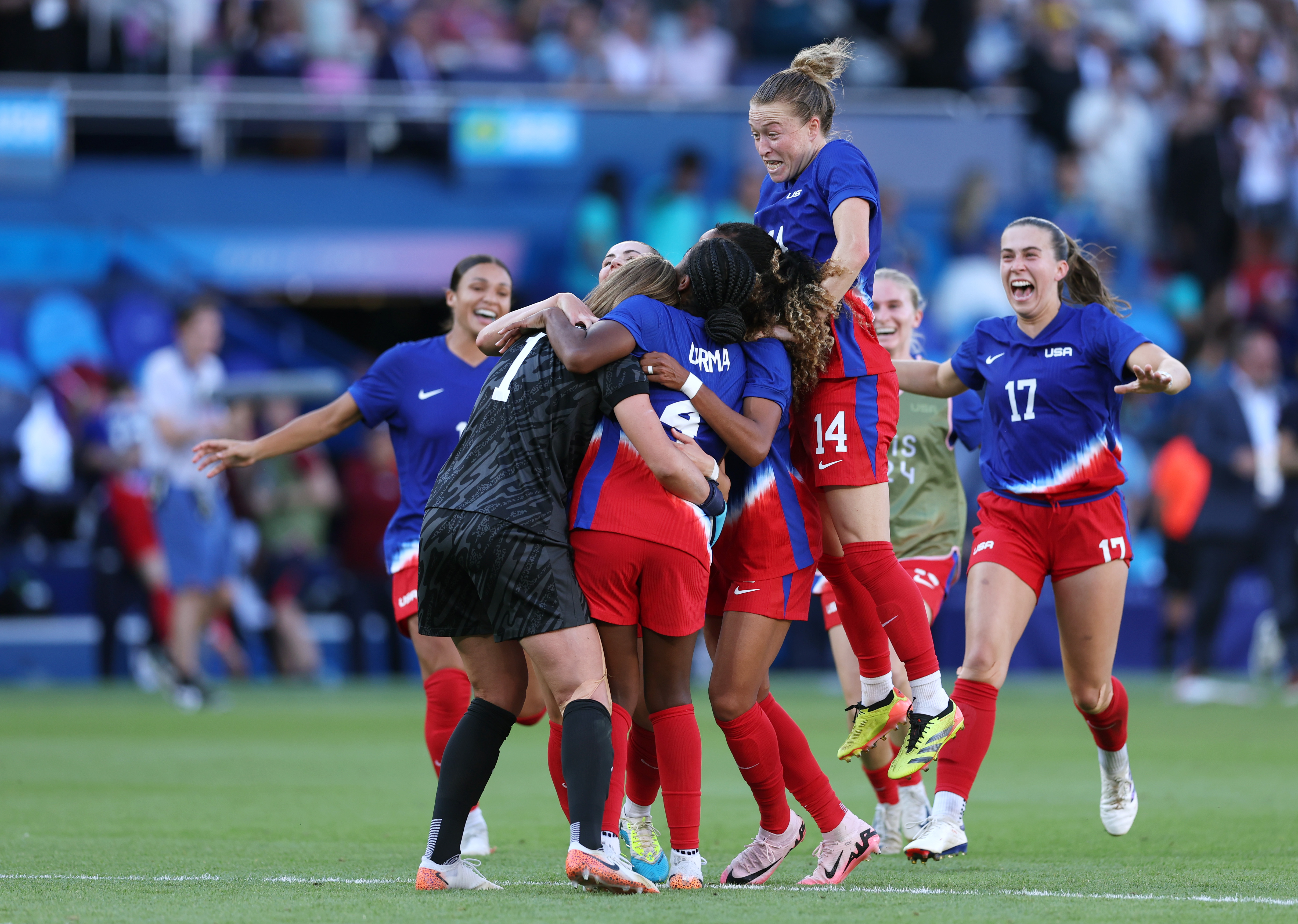 US Defeats Brazil, Claims First Olympic Gold in Women’s Soccer Since 2012