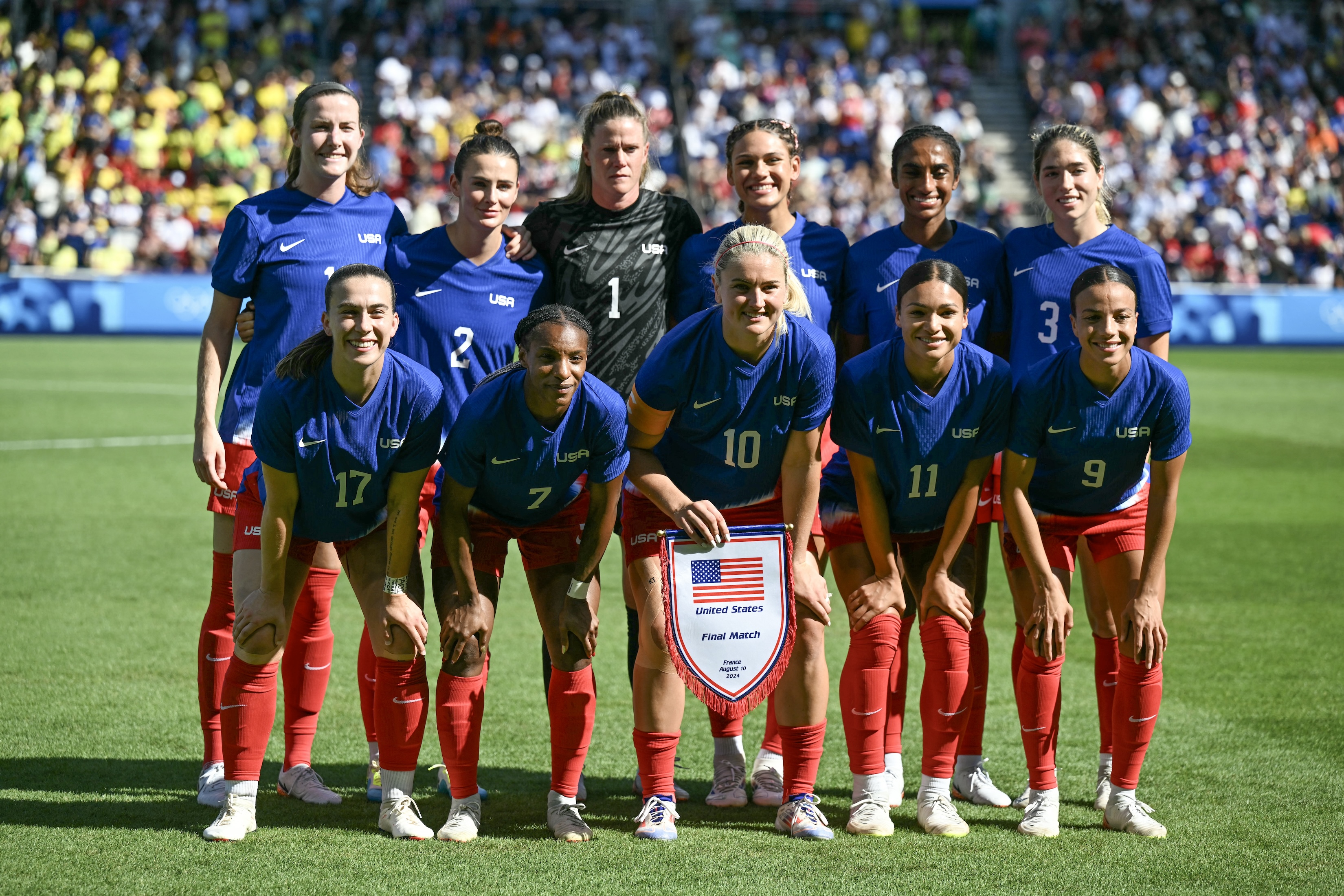 US Defeats Brazil, Claims First Olympic Gold in Women’s Soccer Since 2012