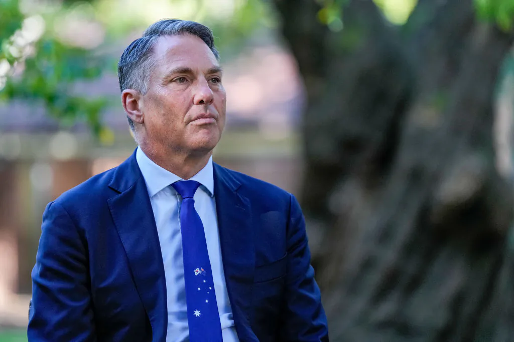 Australia's Deputy Prime Minister and Defence Minister Richard Marles in Melbourne, Australia, on May 1, 2024. (Asanka Brendon Ratnayake-Pool/Getty Images)