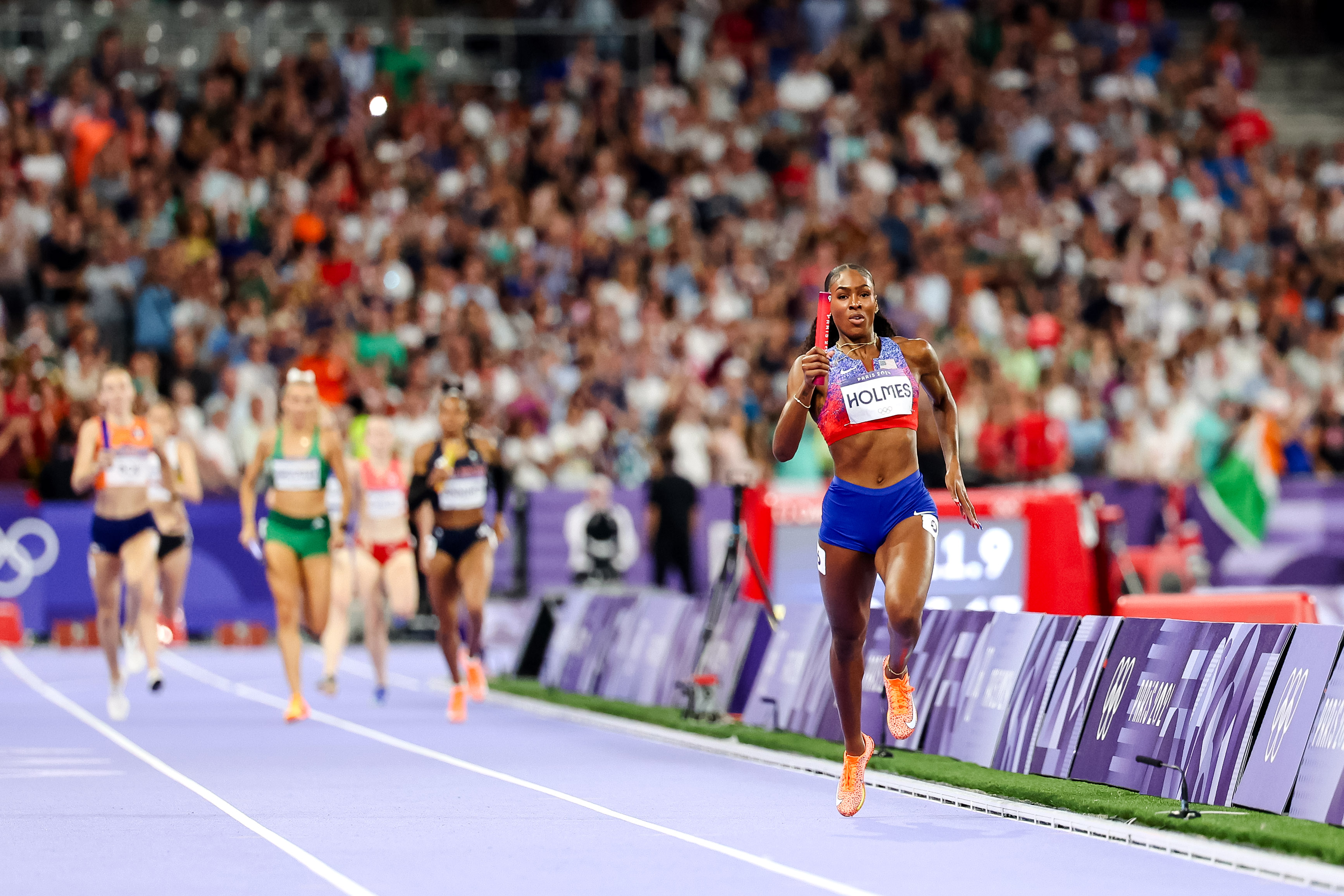 Paris Olympics Day 15: US Wins Men’s and Women’s 4x400 Relays, Men’s Basketball, Women’s Soccer