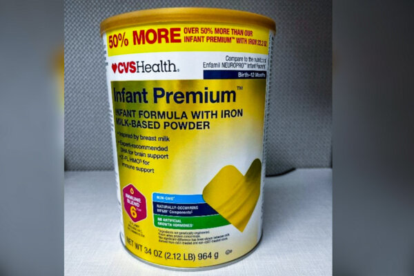 16,500 Cans of Infant Formula Recalled Over Risk of 'Health Complications'