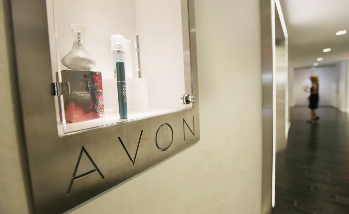 Avon products inside the U.S. headquarters for Avon Products Inc. on Sept. 14, 2011 in New York City. (Mario Tama/Getty Images)