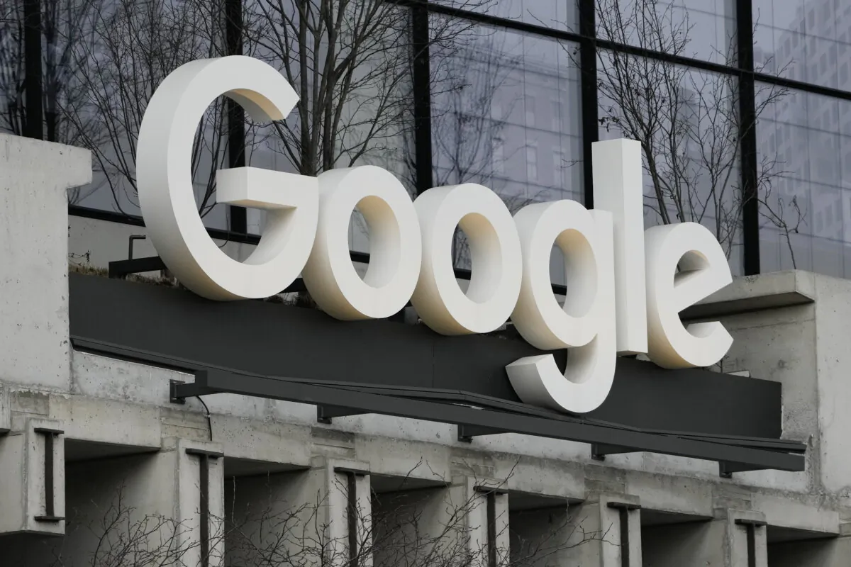 The Google building is seen in New York on Feb. 26, 2024. (Seth Wenig/AP Photo)