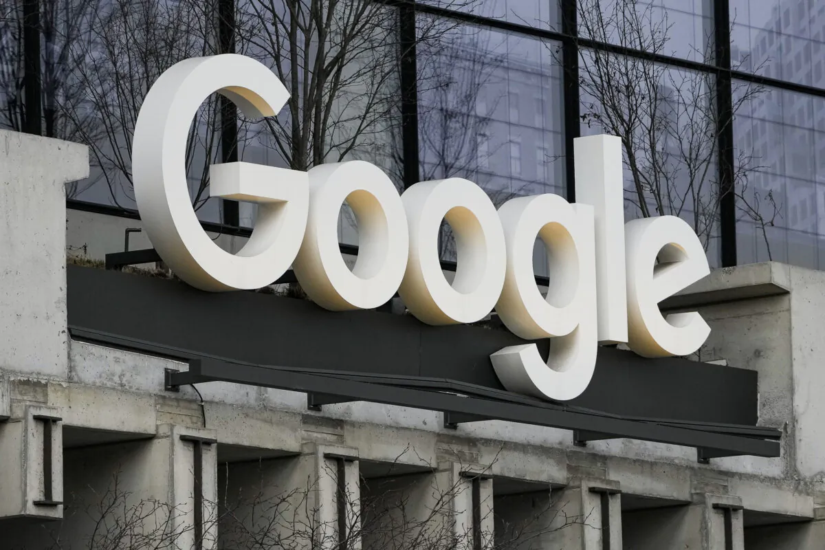 The Google building in New York City, on Feb. 26, 2024. (Seth Wenig/AP Photo)