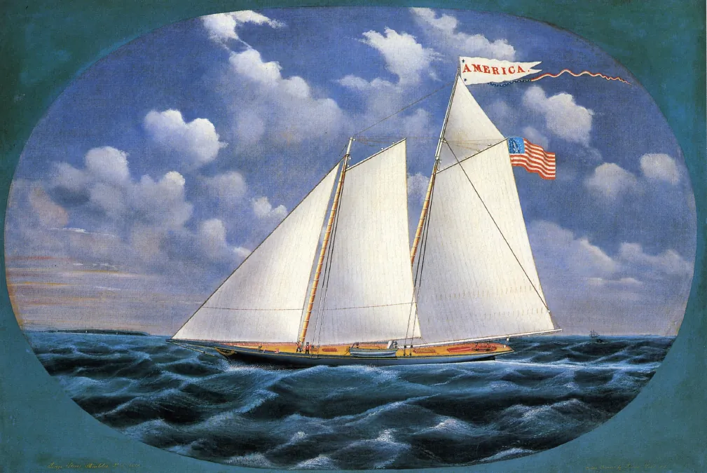 "America," 1851, by James Bard. (Public Domain)